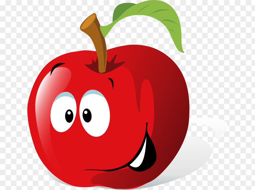 Red Apple Fruit Pome Clip Art PNG