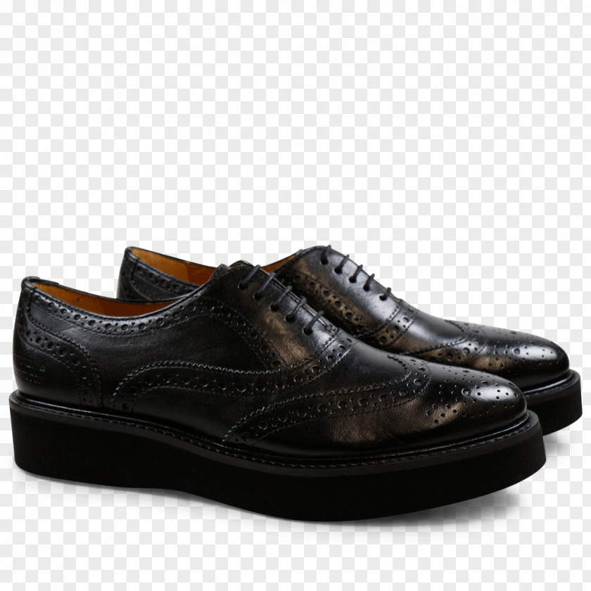 Black Leather Shoes Oxford Shoe Brogue Derby PNG