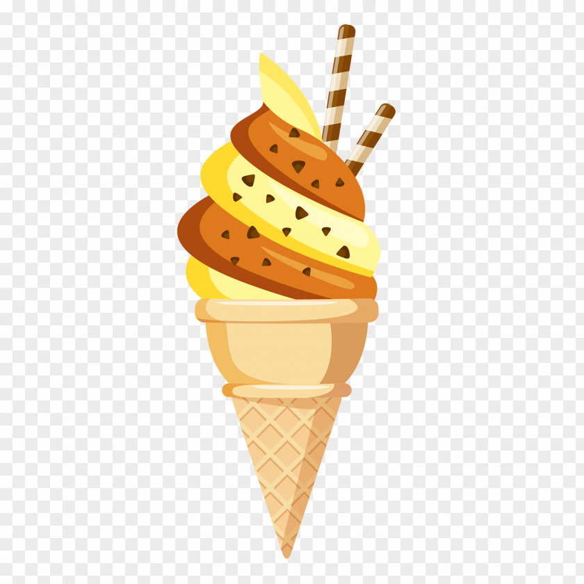 Crispy Pastry Ice Cream Cones Pops Juice Chocolate PNG