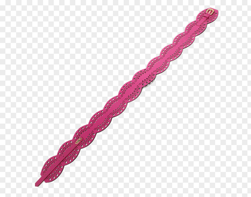 Laser Cutting Pink M Rope PNG
