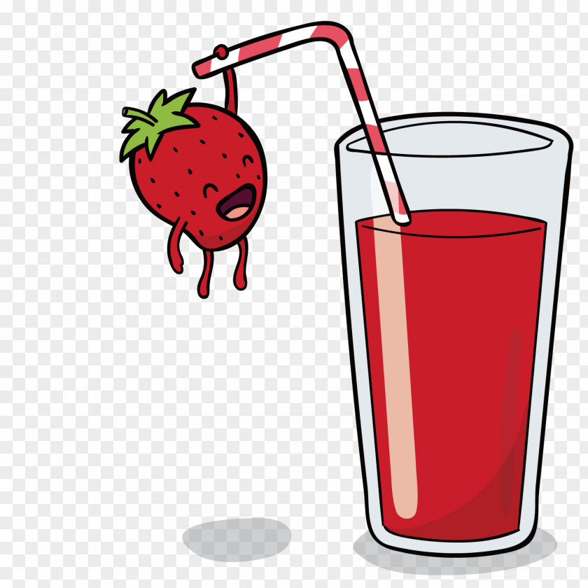 Vector Strawberry Juice Orange Smoothie Pomegranate PNG
