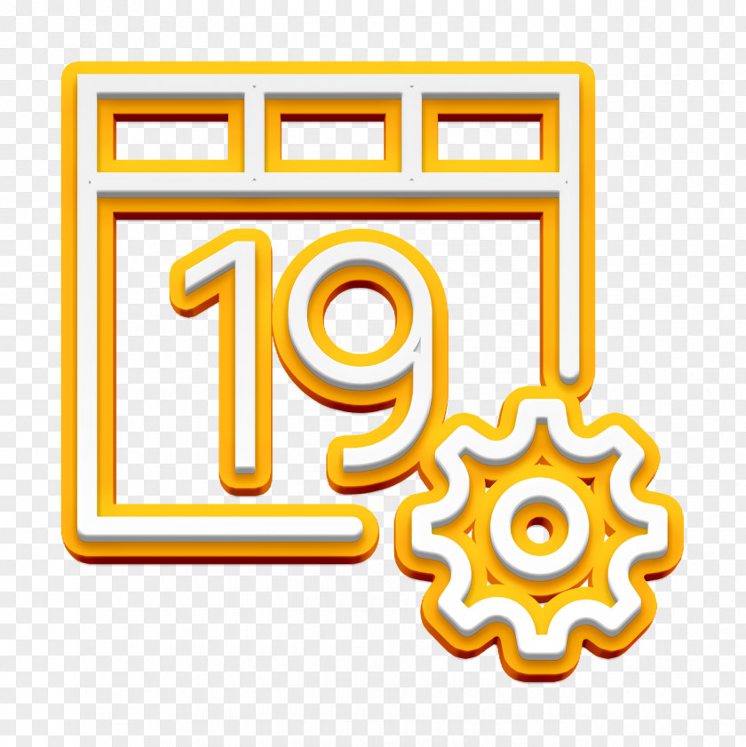 Calendar Icon Interaction Set PNG