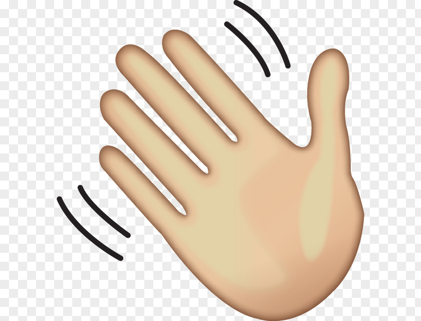 Hand Emoji Photo Wave Hand-waving Sign PNG