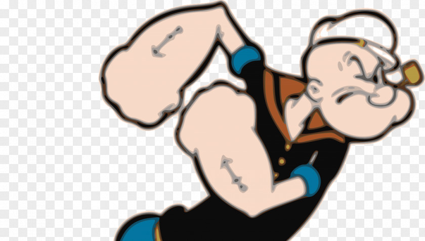 Popeye Arm Popeye: Rush For Spinach Cartoon Image Comics PNG