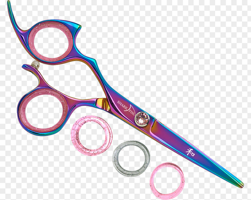 Scissors Purple Body Jewellery Line Hair PNG