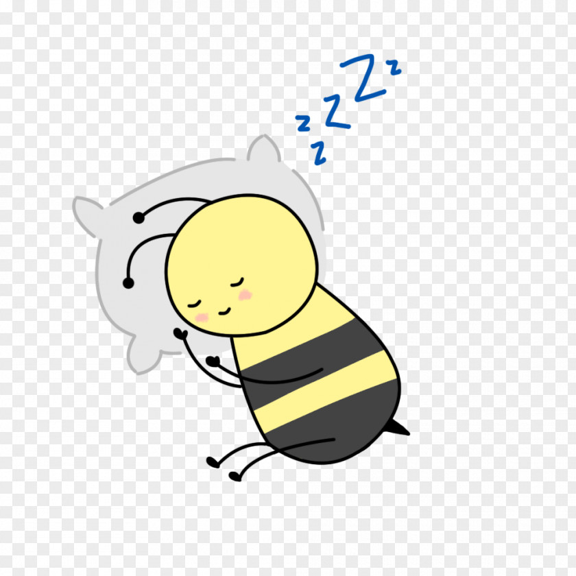 Sleeping Insect Sweat Bees Honey Bee Sting Clip Art PNG