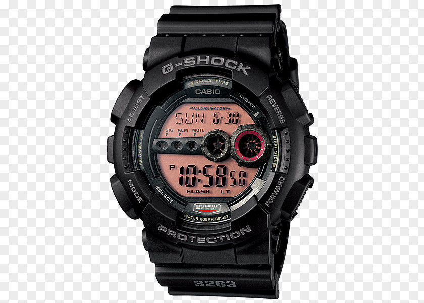 Watch G-Shock GD100 Casio Tough Solar PNG
