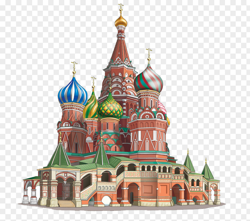 Cathedral Saint Basil's Tsar Bell Red Square Church PNG