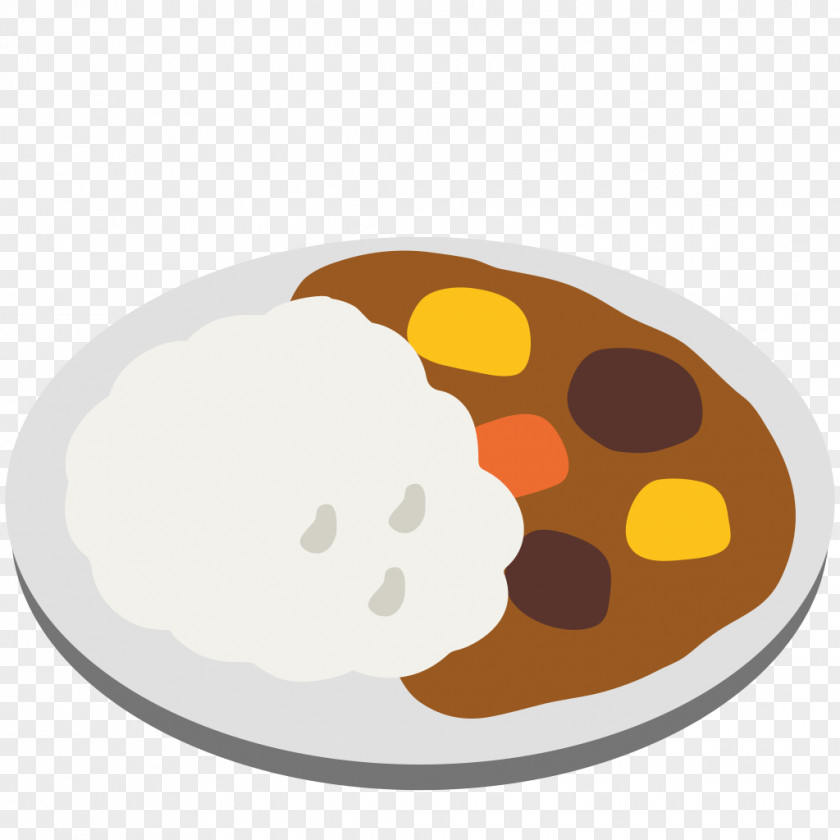 Curry Fish Balls Japanese Emoji Rice And Android Nougat Food PNG
