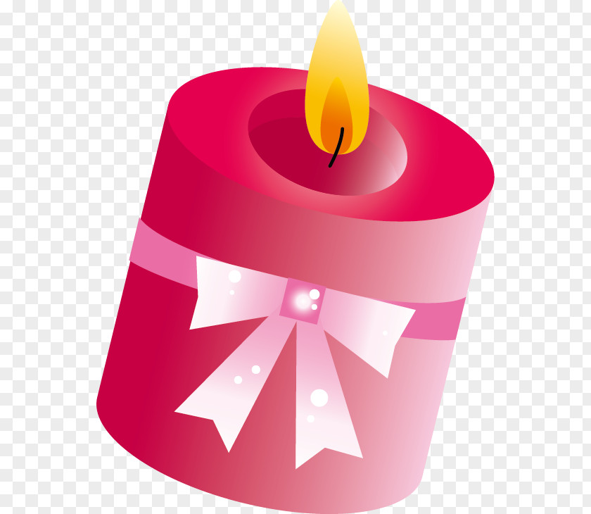 Lovely Hand-painted Candles Candle Download Clip Art PNG