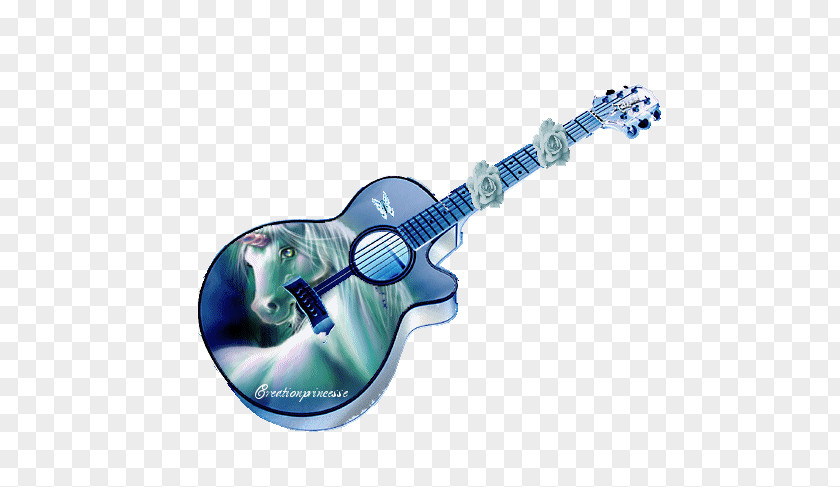 Navy Blue Guitar Acoustic Blog Daum Icon PNG
