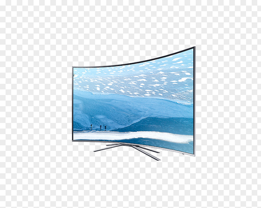 Samsung 4K Resolution LED-backlit LCD Smart TV Television PNG