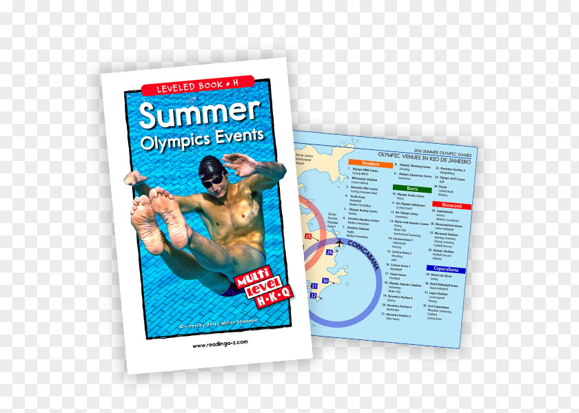 Summer Theme Reading Olympic Games 2016 Olympics Book Text PNG