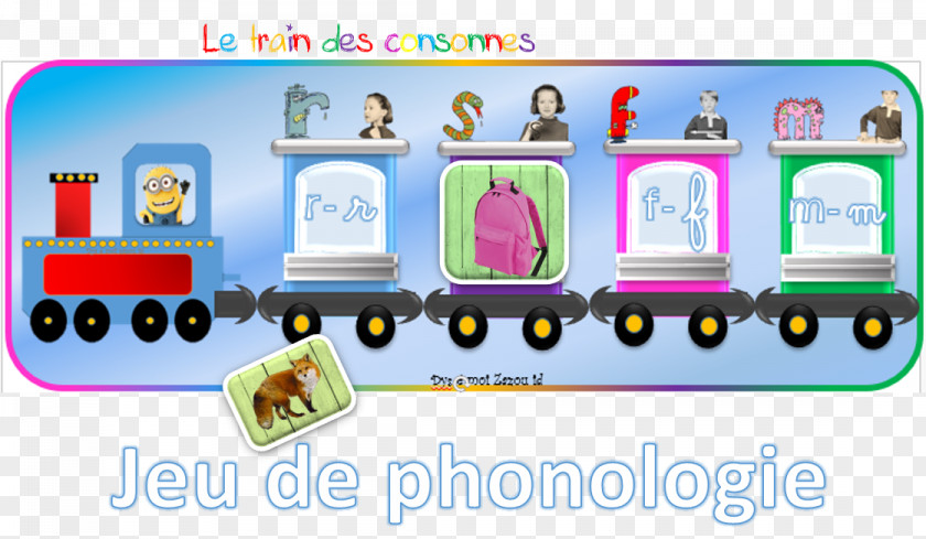 Train Consonant Dys- Game École Maternelle PNG