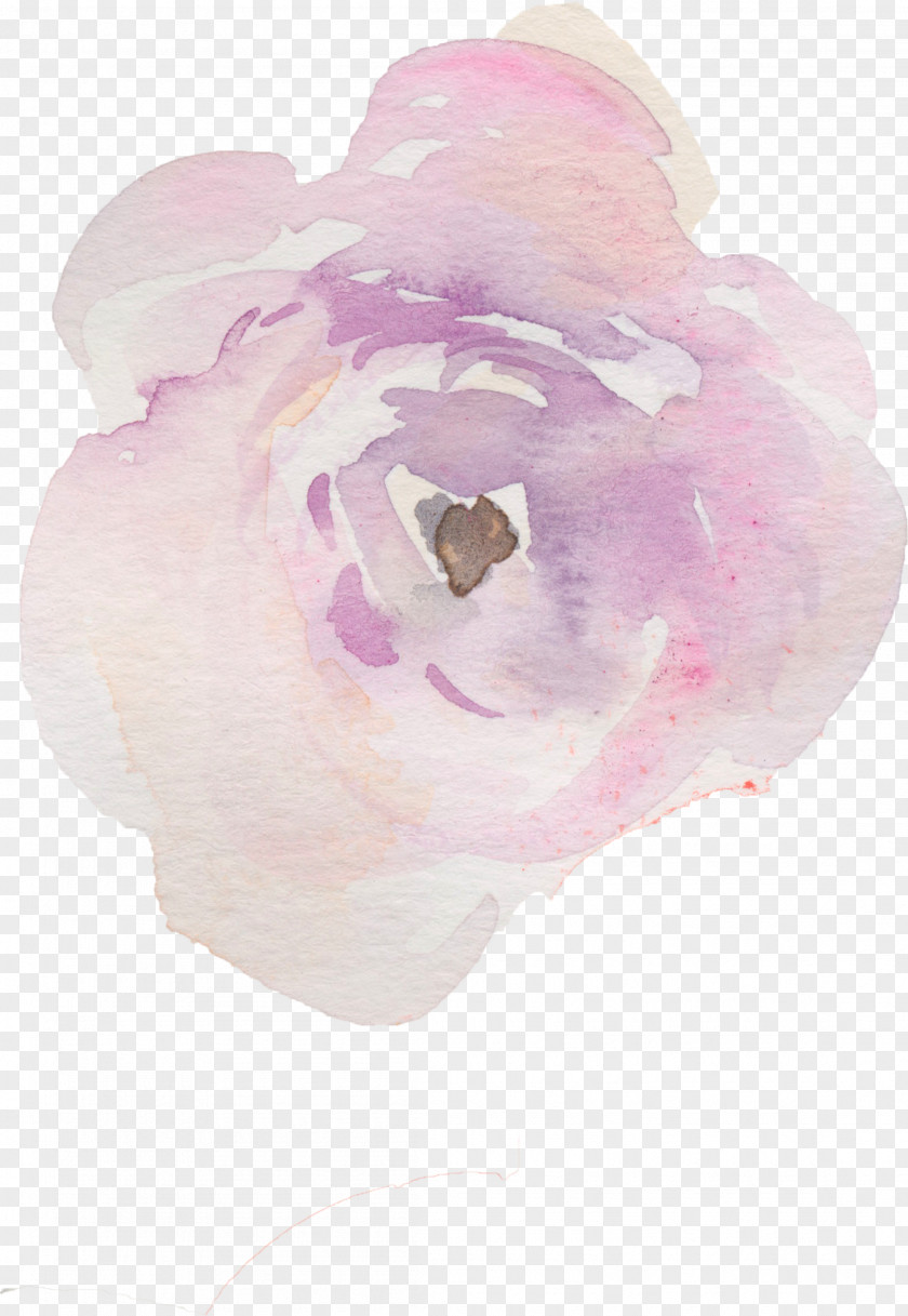 Watercolor Texture Hand Painted Flowers Painting Drawing PNG