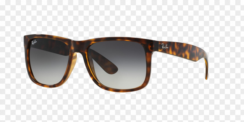 Left Eye Ray-Ban Justin Classic Sunglasses Color Mix Wayfarer PNG
