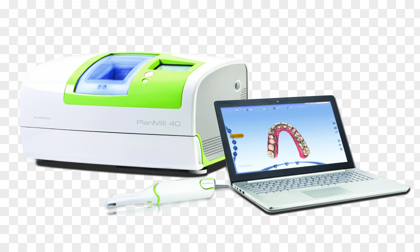 Crown CAD/CAM Dentistry Image Scanner Planmeca PNG