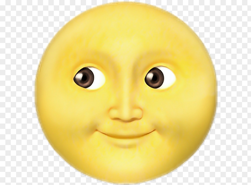 Emoji Full Moon WhatsApp Chatbot PNG