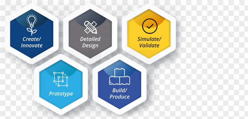 Our Services Hexagon Infographic Diagram PNG