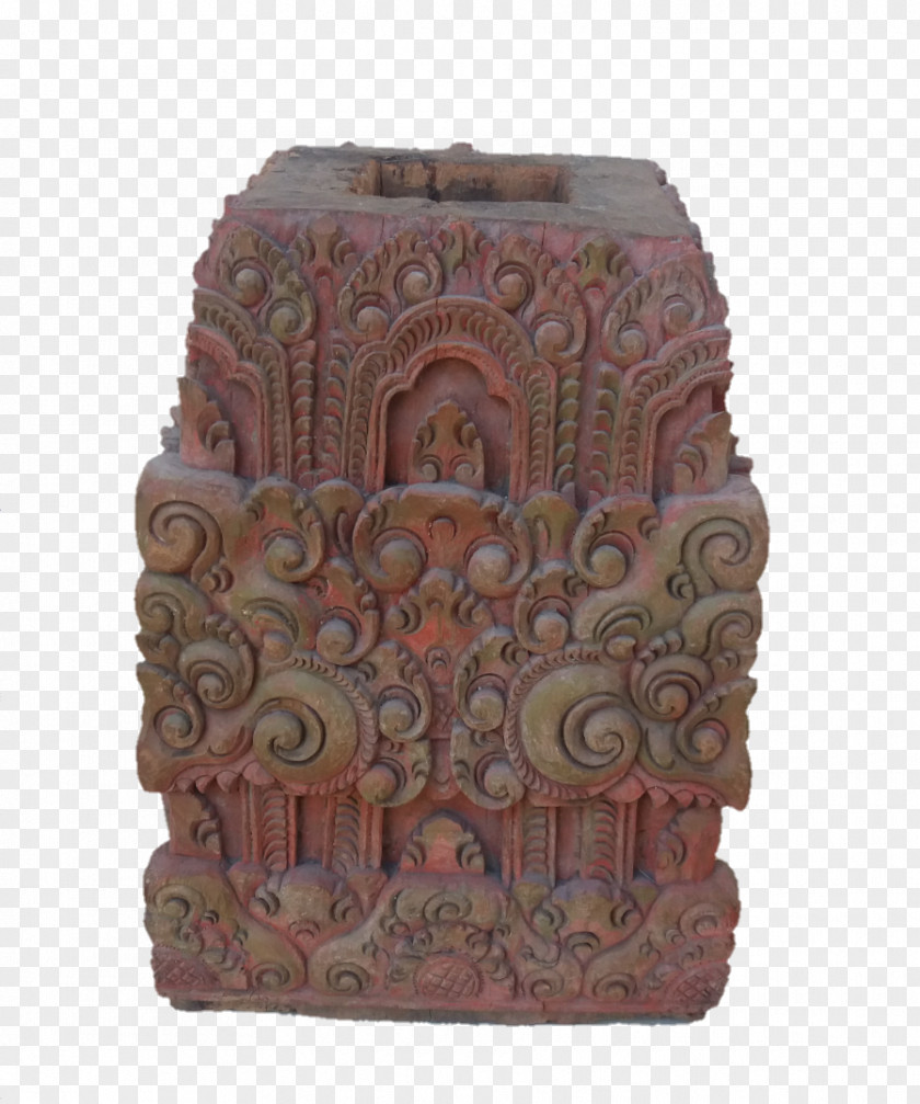 Singa Emas Stone Carving Rock PNG