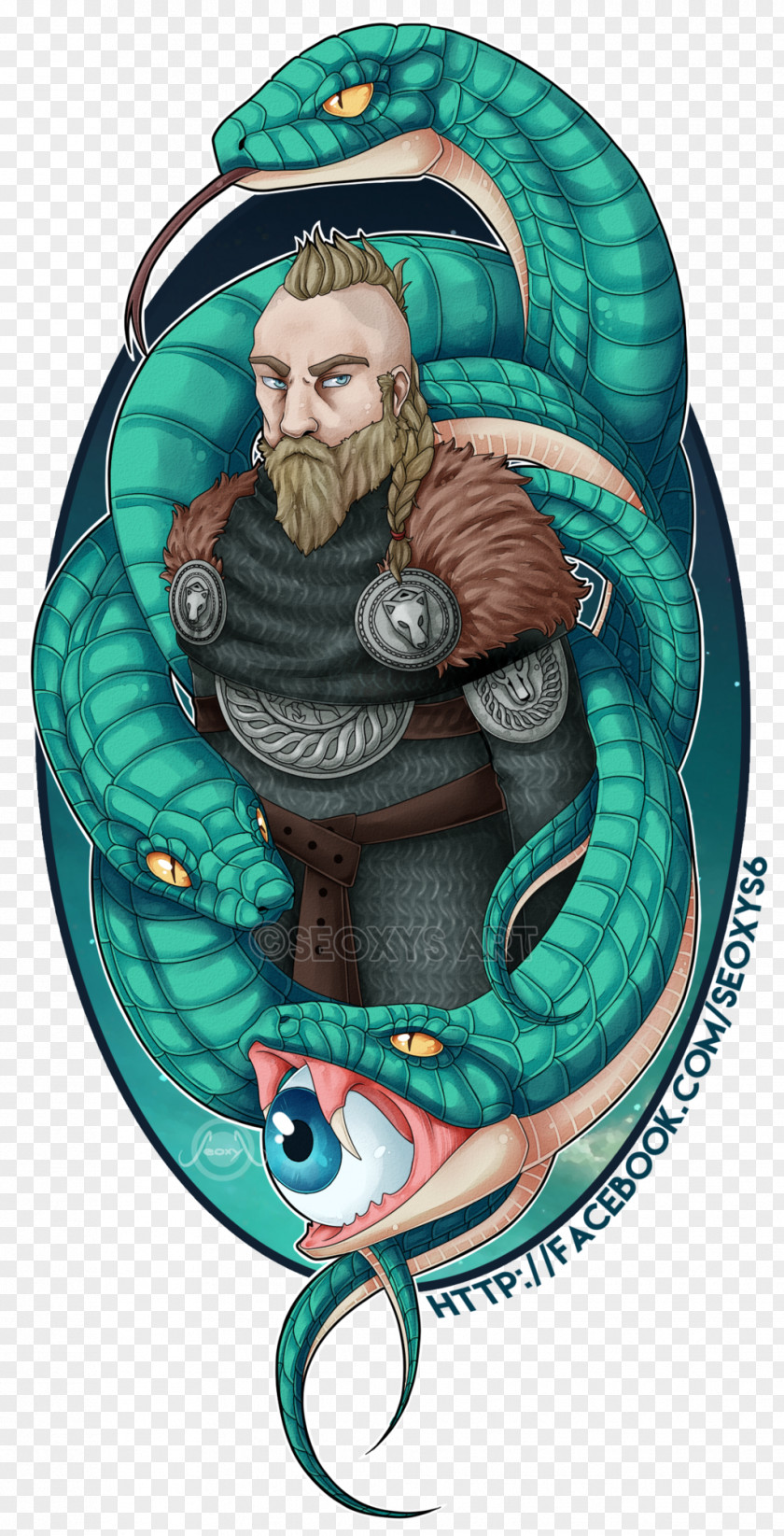 Snake Sigurd Snake-in-the-Eye Vikings Drawing Art PNG