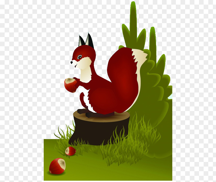 Squirrel,Cartoon,animal,Lithe,jump Jumping Squirrel Cartoon PNG