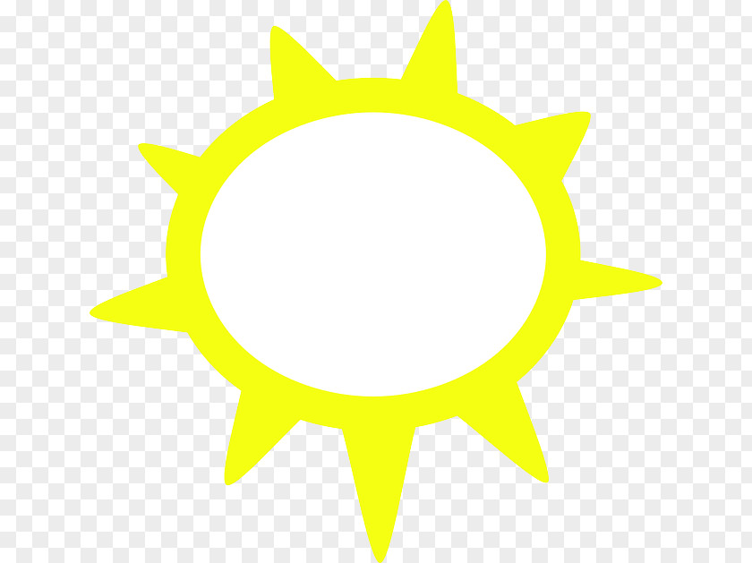 SUN RAY Weather Clip Art PNG