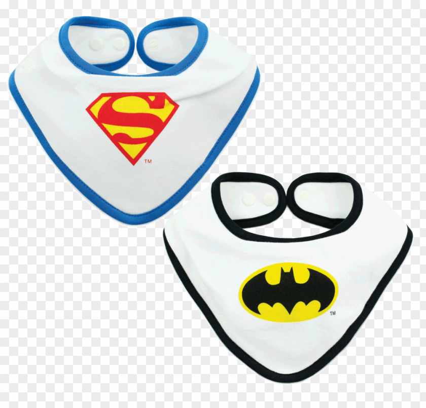 Superman Batman T-shirt Bib Kerchief PNG