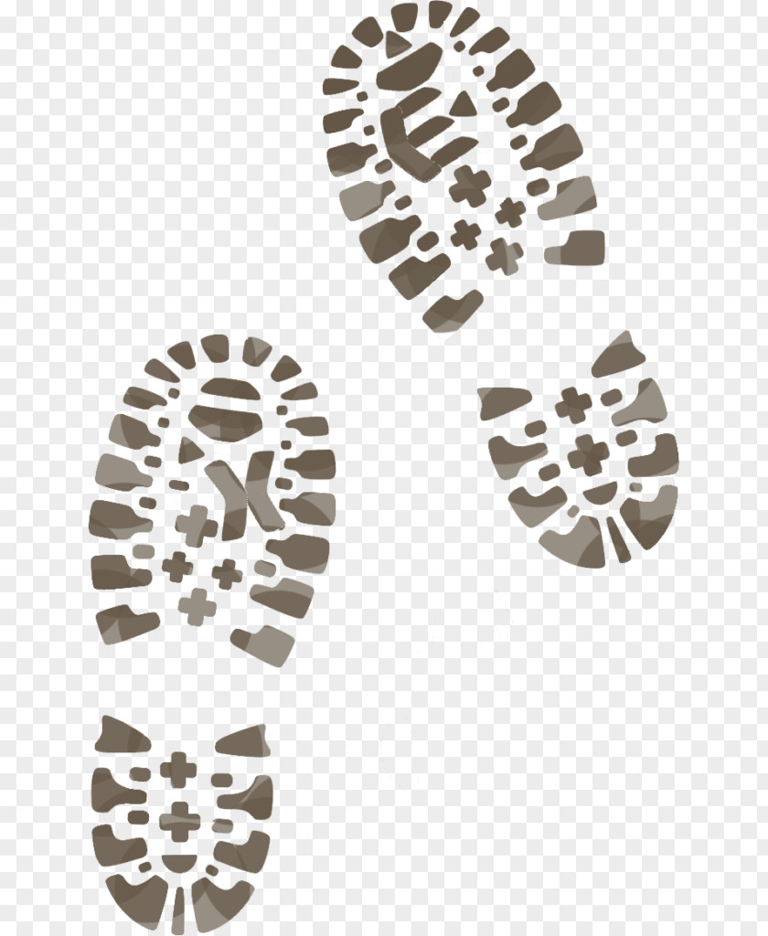 Boot Hiking Footprint Trail Clip Art PNG