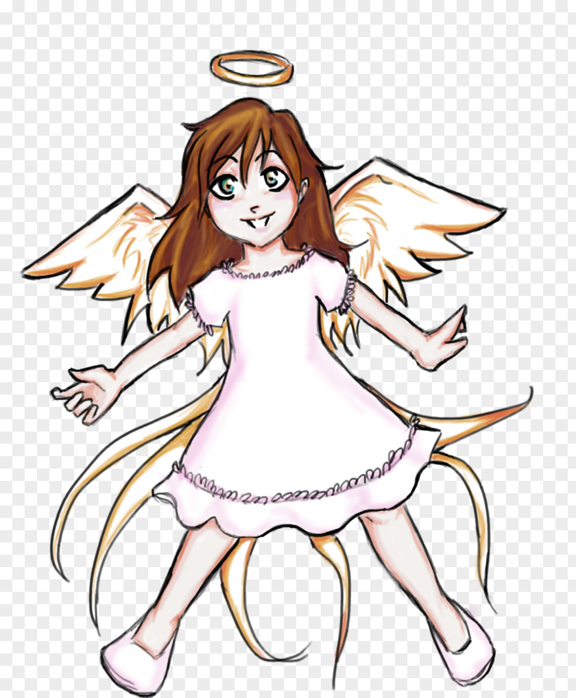 Fairy Line Art Cartoon Clip PNG