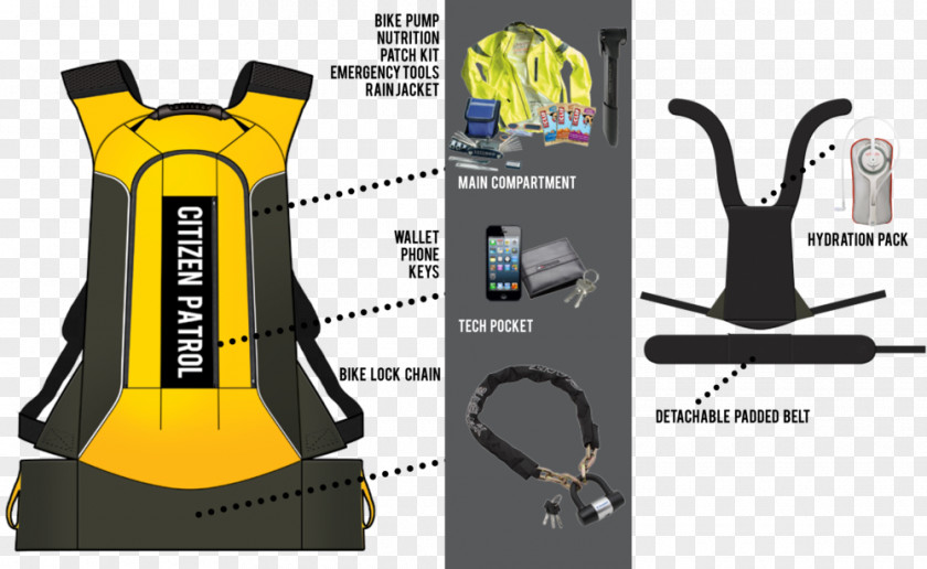 This Poison Remains Police Bicycle Bag Hydration Pack PNG