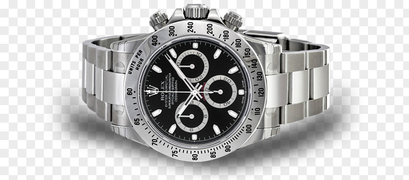 Branded Watch Transparent Background Rolex Daytona PNG