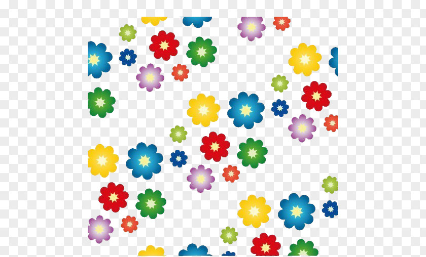 Colorful Plum Blossom Pattern Flower Euclidean Vector Motif PNG