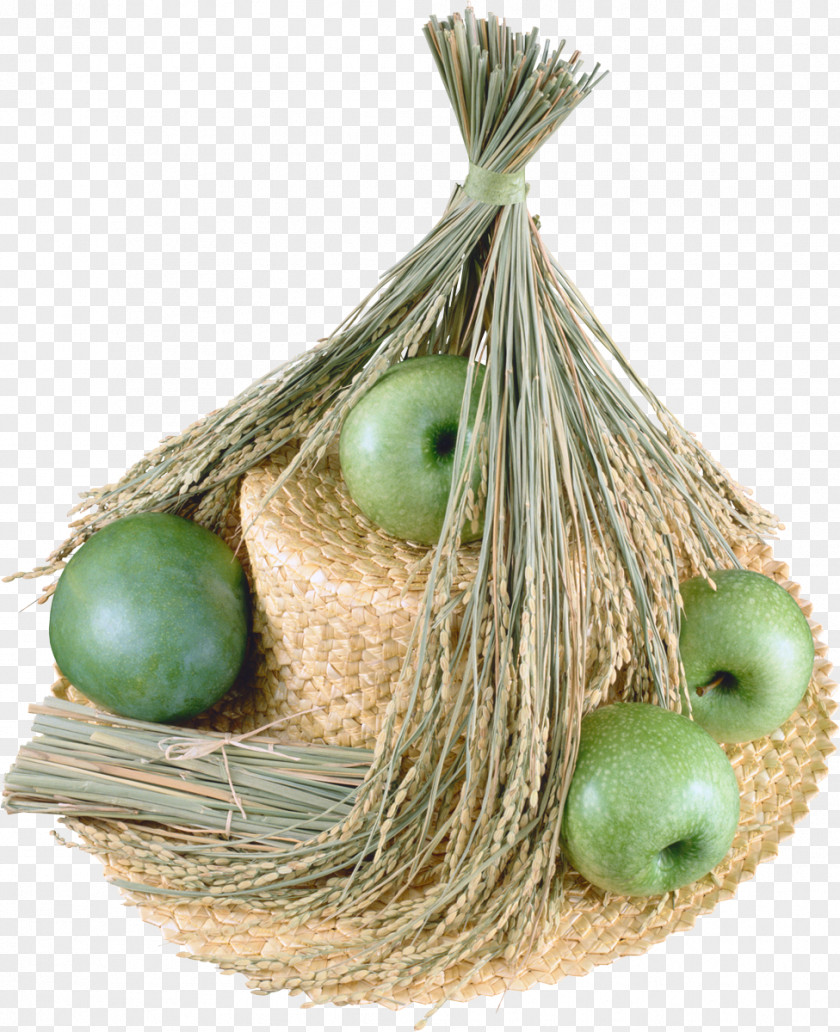 Exquisite Fruit Basket Apple Granny Smith Food Vegetable Manzana Verde PNG