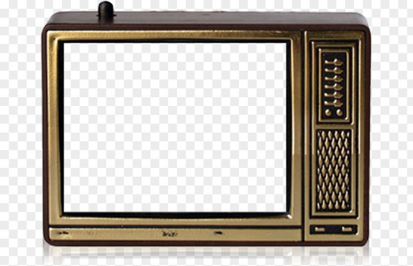 Old TV Television Chess PNG