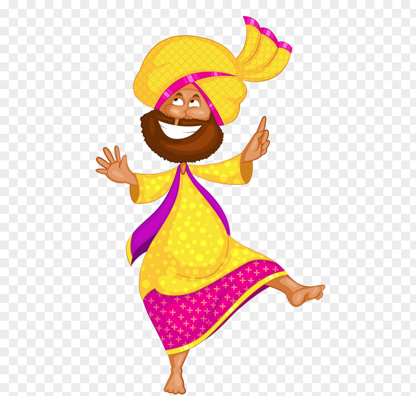 Punjab Culture Clip Art PNG