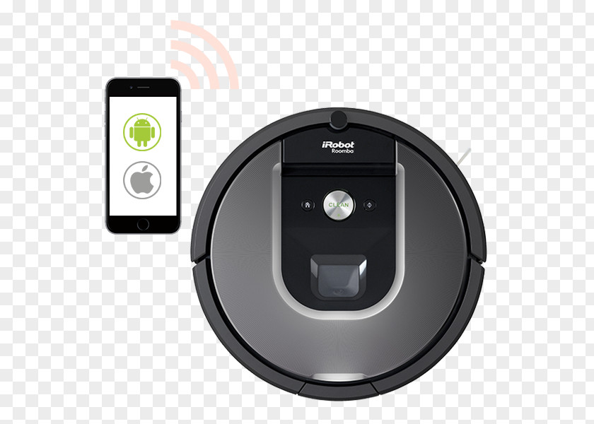 Robot IRobot Roomba 960 Robotic Vacuum Cleaner PNG