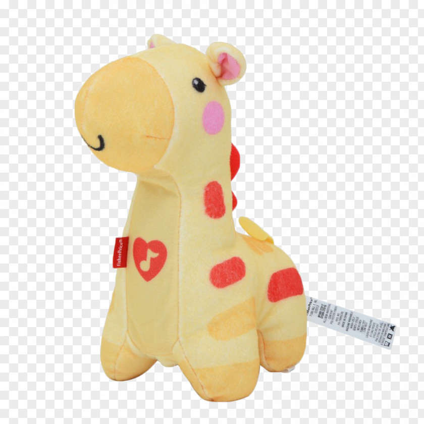 Fisher Sound And Light To Appease Giraffe Northern Fisher-Price Toy Doll Infant PNG