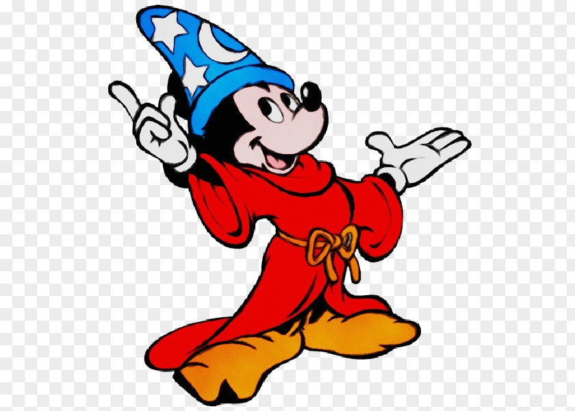 Mickey Mouse Minnie Magician Sorcerer's Hat Epic PNG