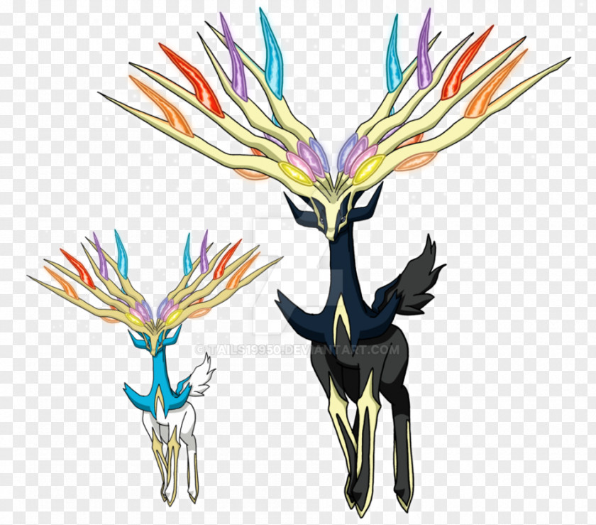 Pixel Art Pokemon Evoli Evolution Xerneas And Yveltal Absol Pokémon Universe PNG