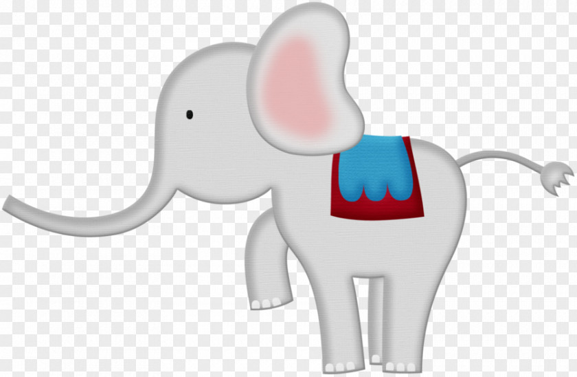 Circus Indian Elephant Clown Animation PNG