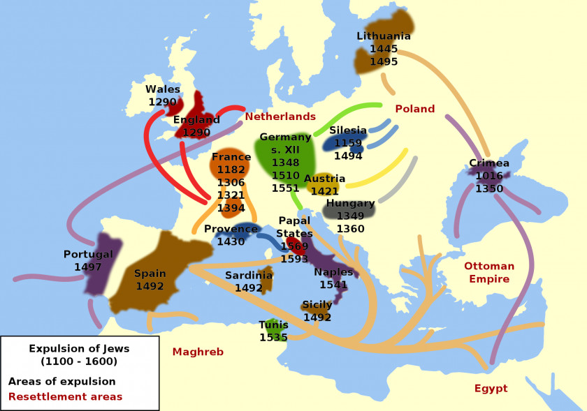 Jewish Holidays Expulsion Of Jews From Spain England Middle Ages Edict PNG