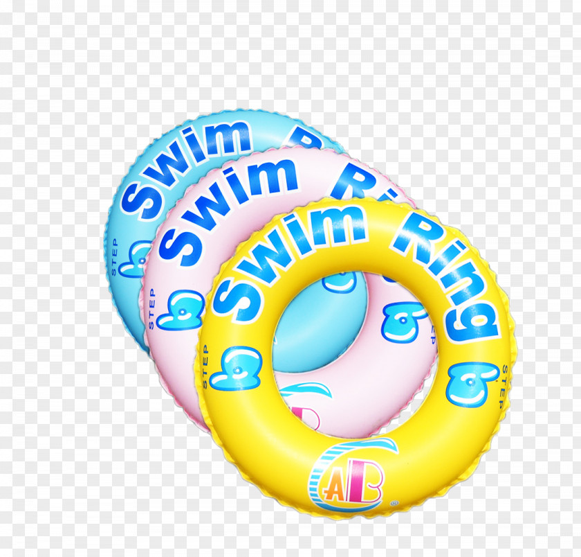Lifebuoy Swim Ring Inflatable Toy Swimming Pool PNG
