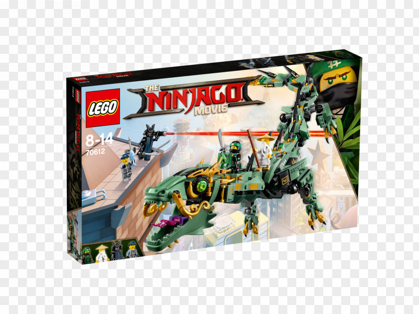 Toy Lloyd Garmadon LEGO 70612 THE NINJAGO MOVIE Green Ninja Mech Dragon PNG