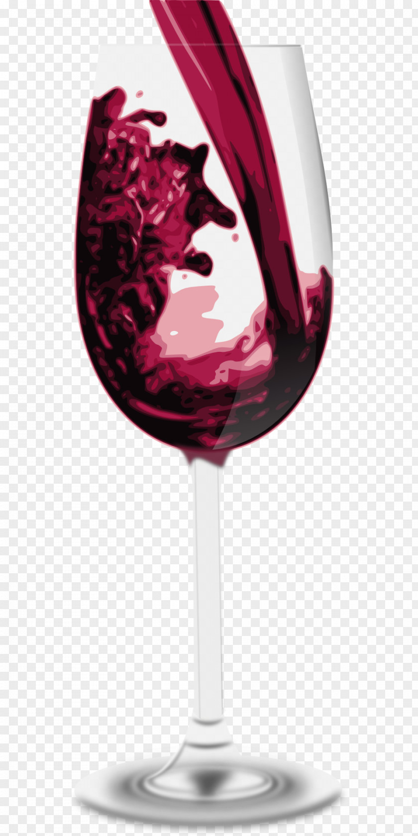 Wine Red White Champagne Cocktail PNG