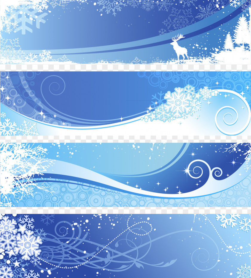Winter Background Snowflake Euclidean Vector PNG