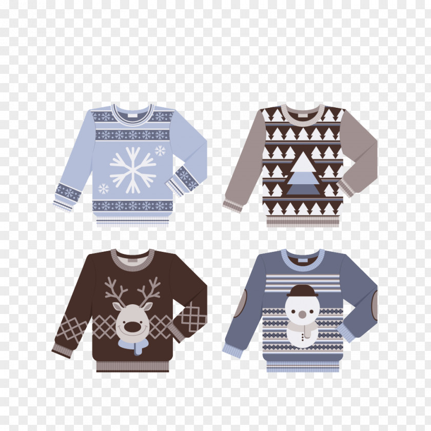 Winter Sweater Warm Clothing Christmas Jumper Sleeve Designer PNG