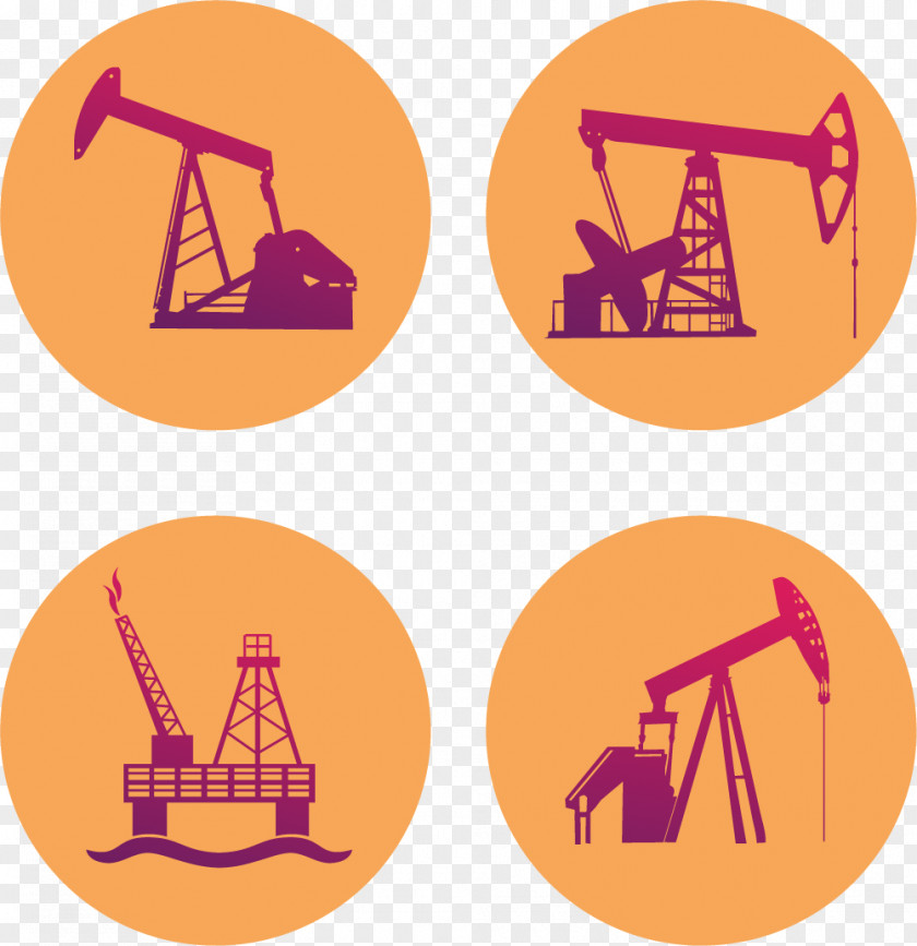 Oil Field Exploitation, LOGO Petroleum Logo Drilling Rig PNG