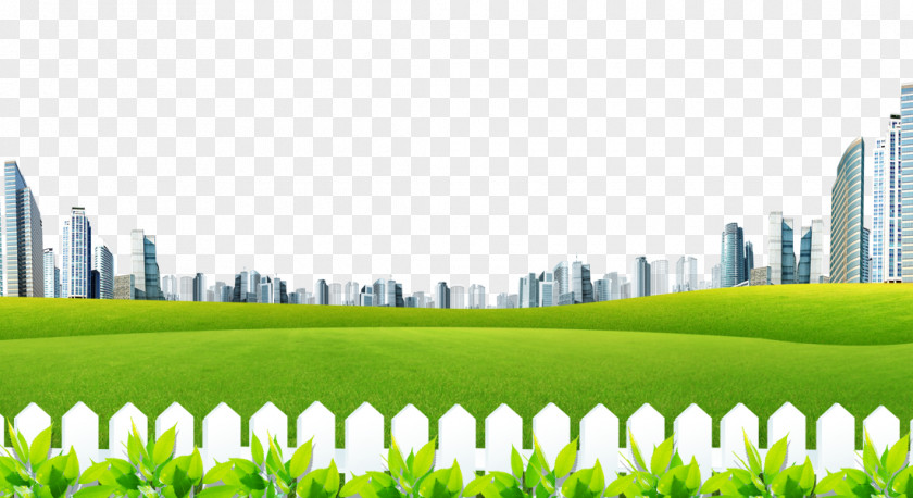 Urban Grass Background Material Lawn Child PNG