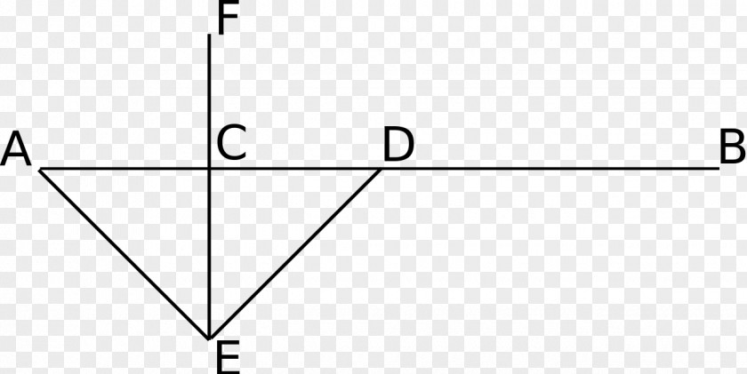 Angle Triangle Bisection Point Line Segment PNG
